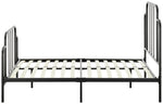 Habitat Jacques Kingsize Metal Bed Frame - Black | Strong Durable Frame Bedroom