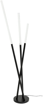 LED Bubble Floor Lamp - Black