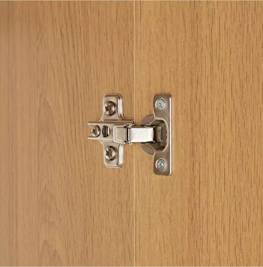 Seville 3 Door Wardrobe - Oak Effect (B Grade)