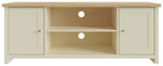 GFW Lancaster 2 Door TV Unit - Cream | 2 door TV unit