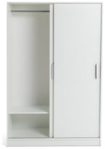 Nova 2 Door Sliding Wardrobe - White