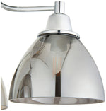 Shore Light Bartlett Metal 3 Light Ceiling Light- Smoke Grey