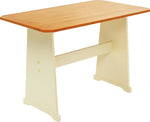 Haversham Pine Dining Table & 1 Pine Bench | Rustic Family Mealtime