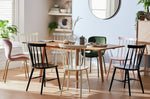 Lincoln Oak Veneer  4 - 8 Seater Dining Table (B GRADE)