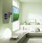 ProperAV PB093 Tilt and Swivel 23-46 Inch TV Wall Bracket | Adjustable Televisio