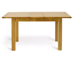 Home Ashwell Oak Extending Dining Table | Wooden Dining Room Furniture Table