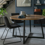Nomad 4 Seater Dining Table - Oak Effect | Delicious Dining Table Design