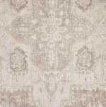 Vintage Effect Neutral Rug | 160x230cm | Vintage Living Room Bedroom Area Rug Ca