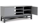 Zander Textured TV Unit - Grey (B Grade)