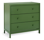Bronte 3 Drawer Chest - Green | Bold color storage unit