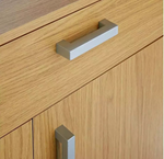 Venetia Large 3 Door 2 Drawer Shoe Cabinet Oak effect