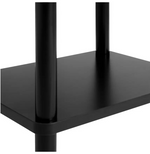 Home Andrea Set of 2 Bedside Tables Black | Bedroom Nightstand Furniture Set