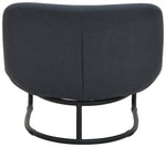 Oskar Fabric Accent Chair - Grey | Modern accent chair