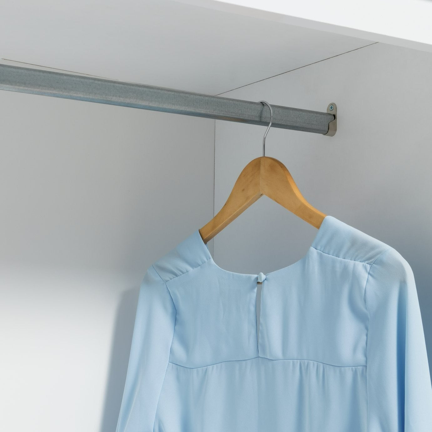 Jenson 2 Door 2 Drawer Wardrobe - Matte White | Simple Clothing Space