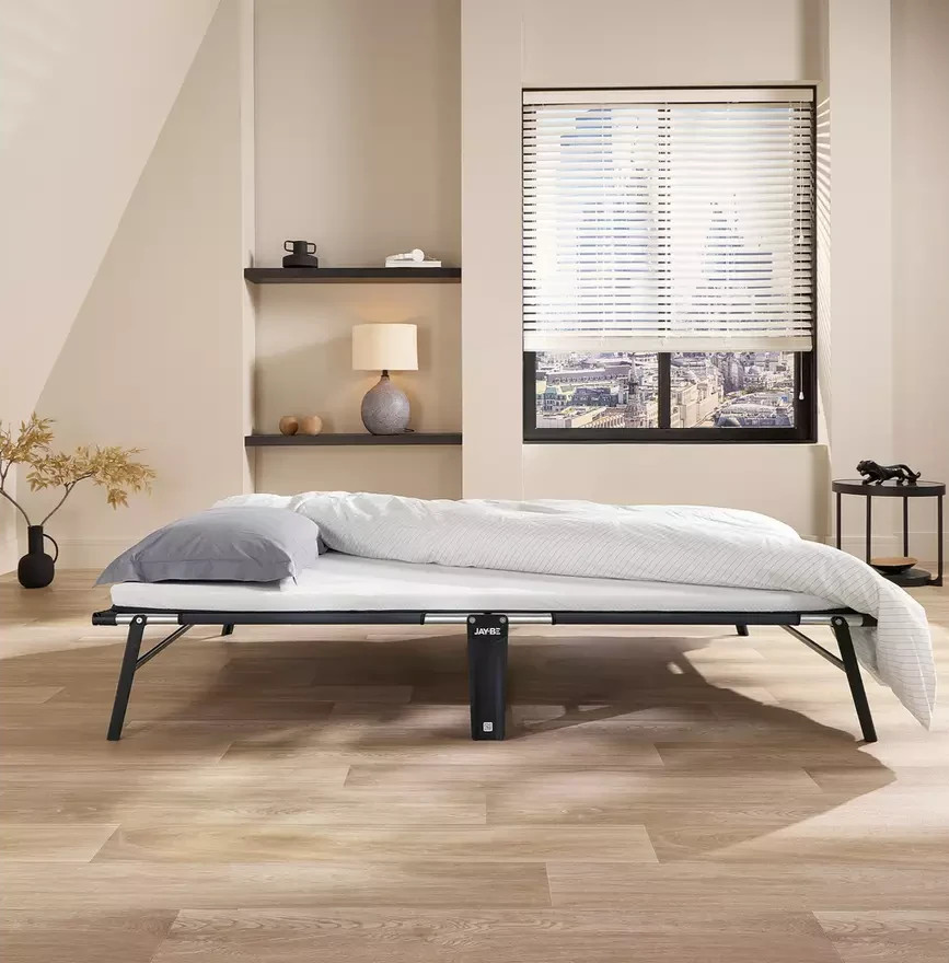 Jay-Be Compact Folding Bed with Mattress Small Double | Foldaway Guest Bed