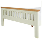 Home Aubrey Kingsize Wooden Bed Frame - Two Tone | Modern Solid Wood King Bed