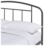 Home Pippa Single Metal Bed Frame - Dark Grey | Durable Sleeping Solution