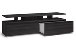 Habitat Floating Top TV Unit - Black & Brown ( B Grade 40998 - 40999 )