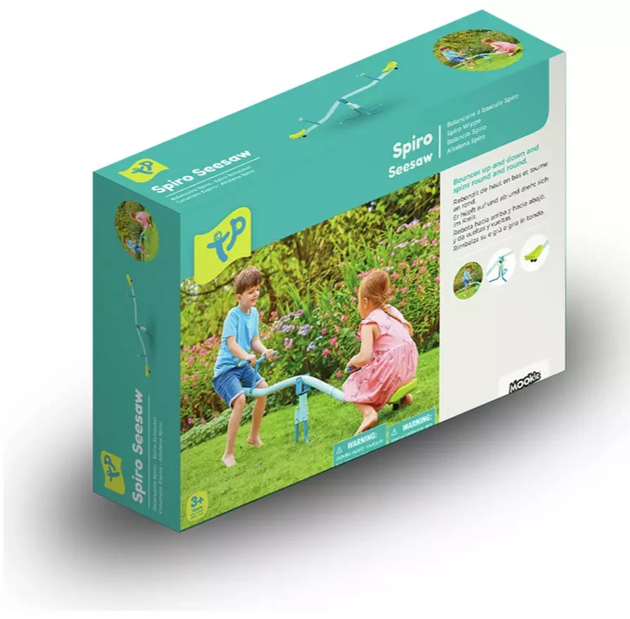 Original And Home TP Spiro Seesaw | Outdoor Children's Garden Play Equipment
