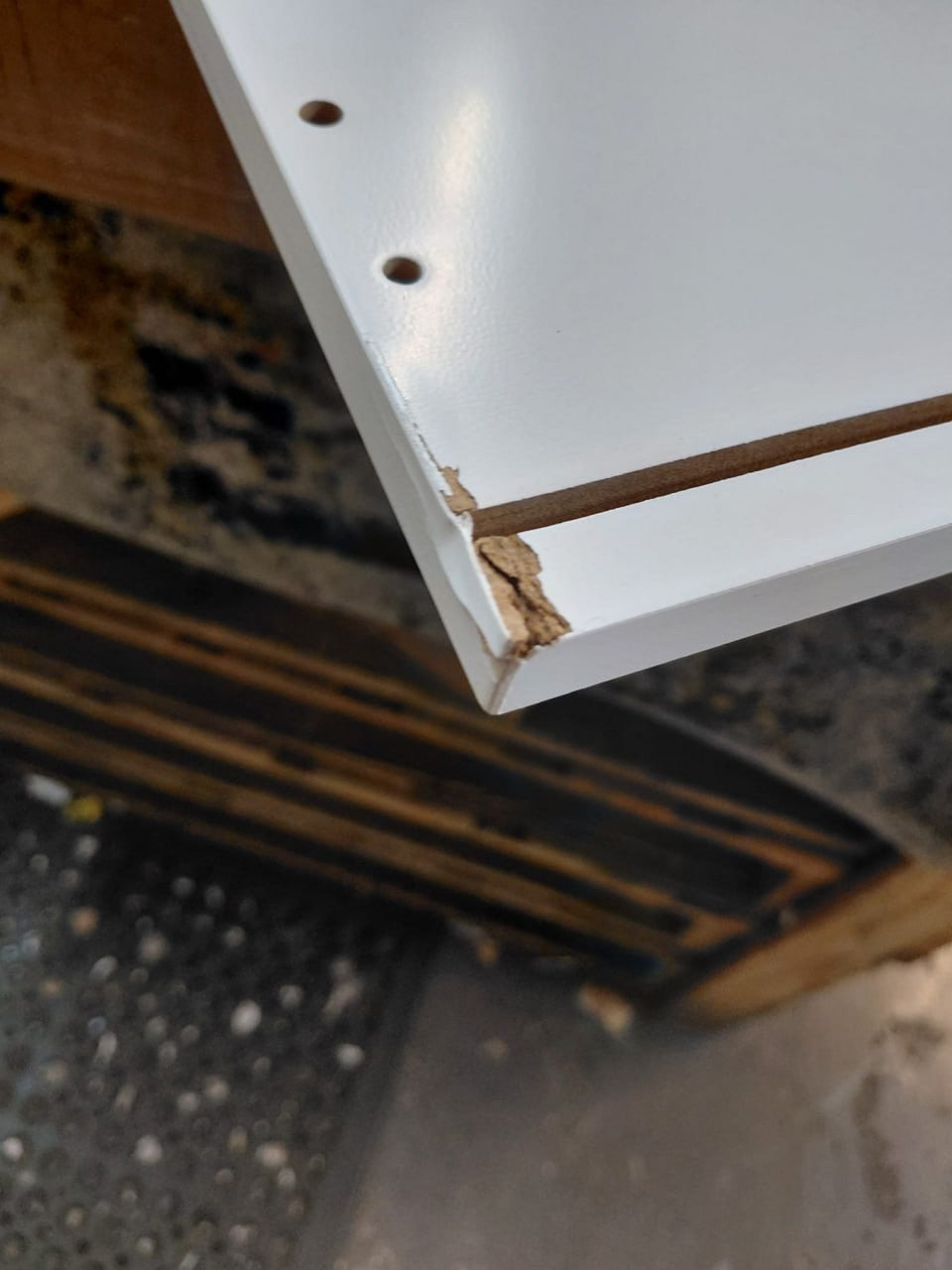Otto 6 Drawer Chest - White (B Grade 1040.)
