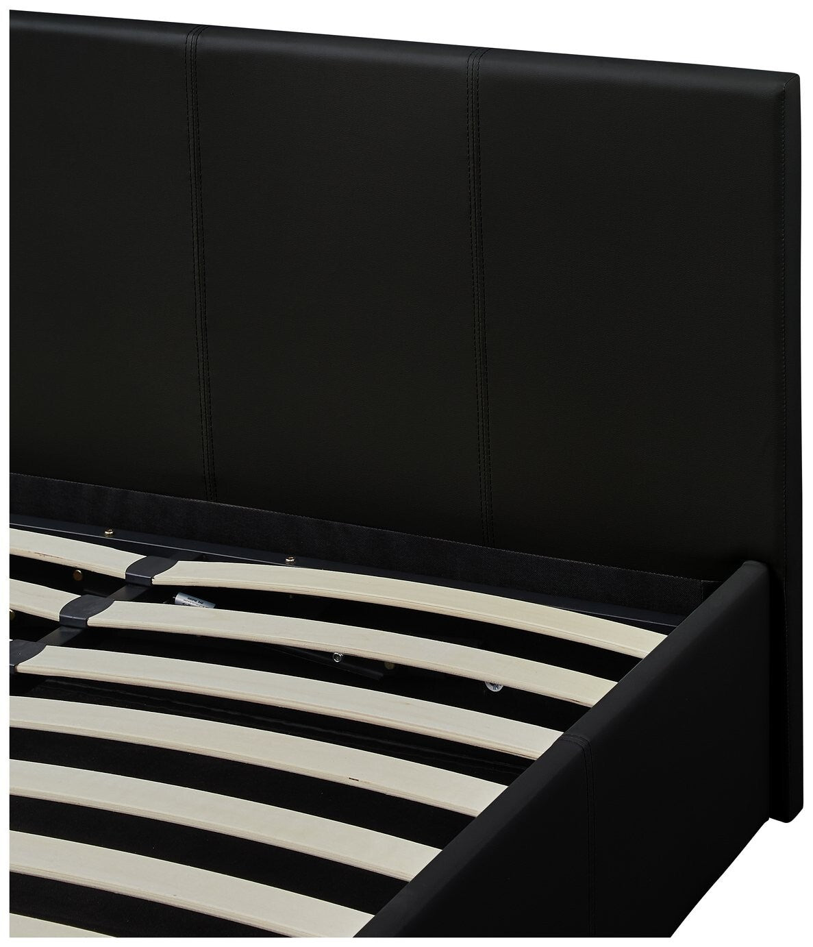 Lavendon Small Double Side Open Ottoman Bed-Black ( B Grade 52751 - 52752 )