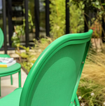 Habitat May 2 Seater Metal Garden Bistro Set - Green