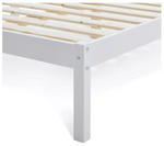 Ronnie Small Double Bed Frame - White