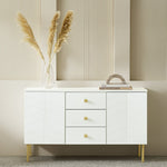 Home Kyler 2 Door 3 Drawer Sideboard - White