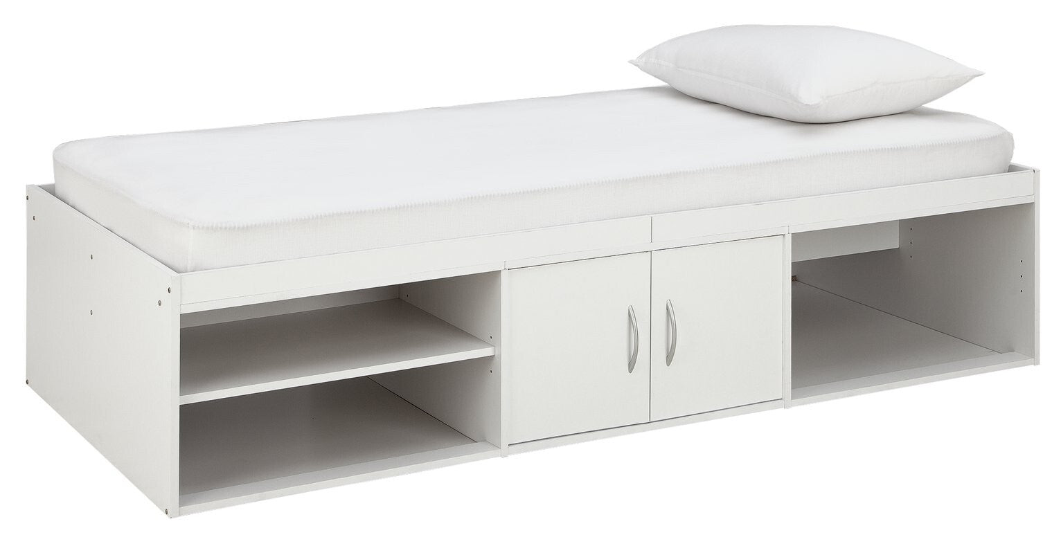 Freddie Cabin Bed Frame - White ( B Grade 53719 - 53723 - 53726 )