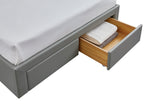Lavendon 4 Drawer Double Bed Frame - Grey | Stylishly Practical Bed Frame