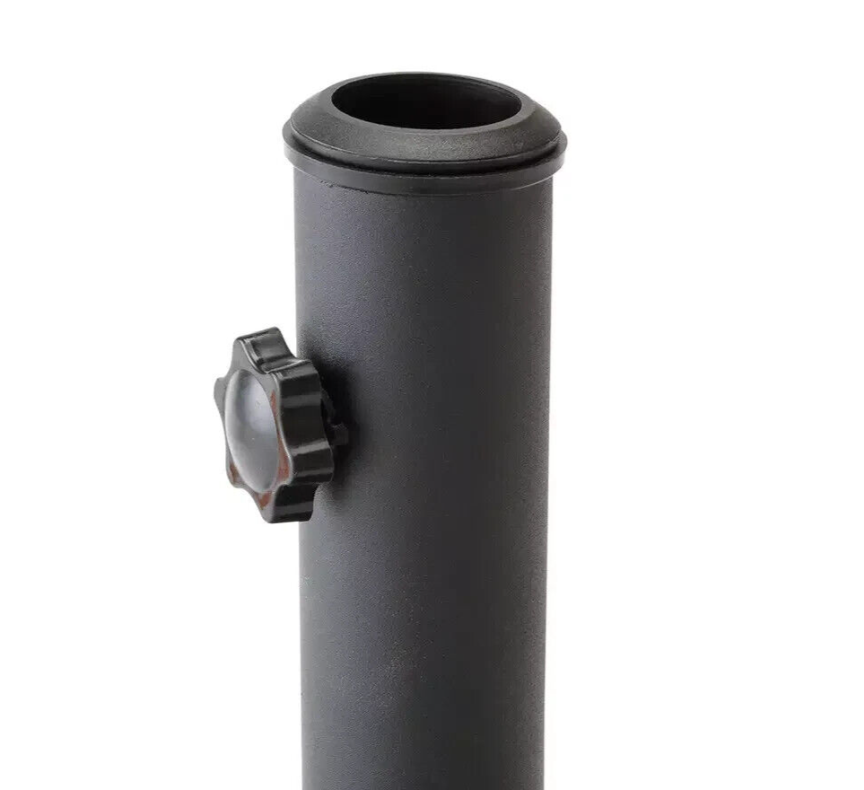 Concrete Parasol Base - Black