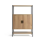 Habitat Loft Living 2 Door Cabinet - Oak