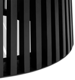 Habitat Jericho Side Table - Black | Modern Nightstand Bedside End Table Small
