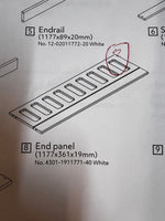 Habitat Ronnie Small Double Bed Frame - White ( B Grade 37189 )
