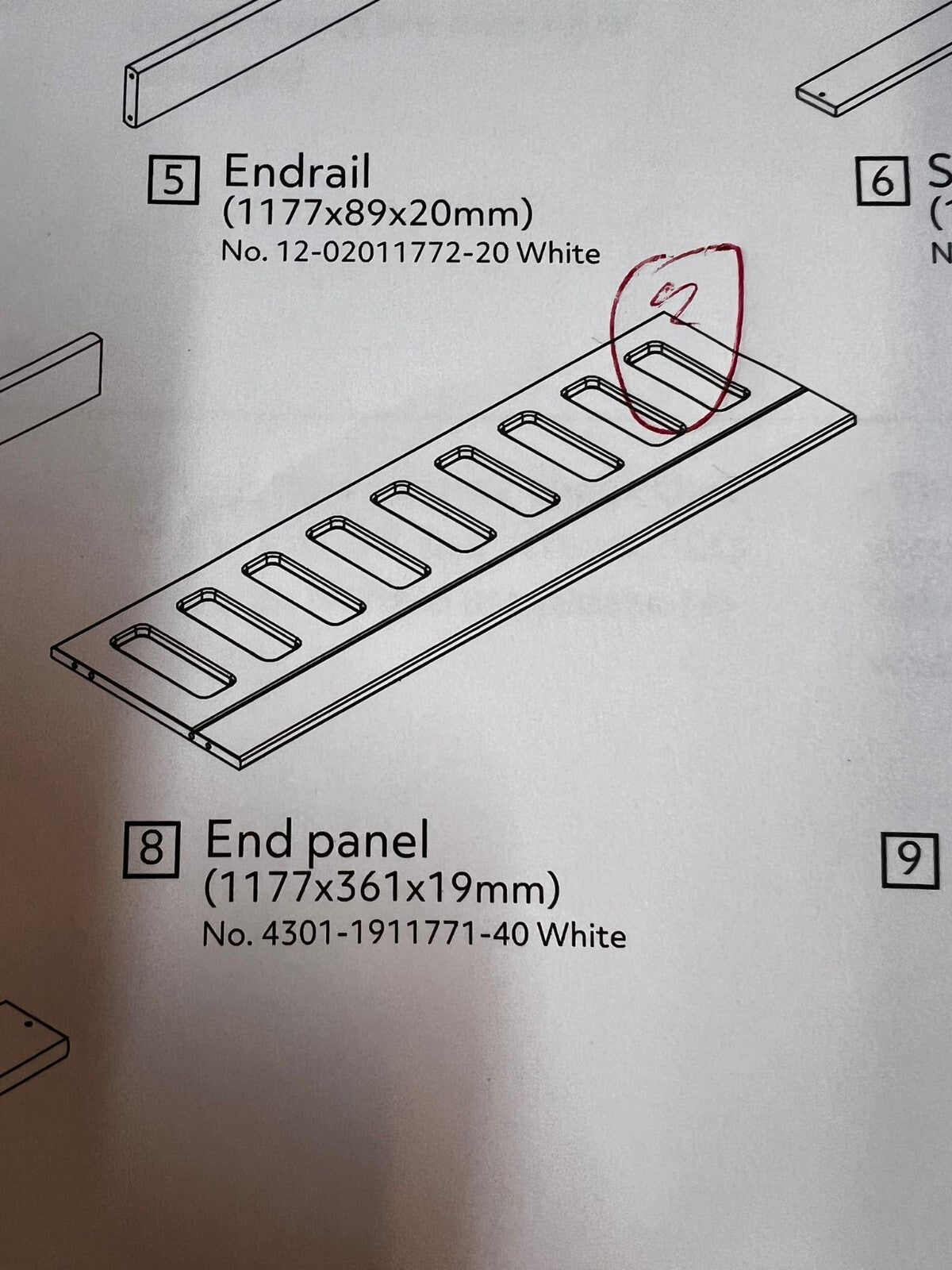 Habitat Ronnie Small Double Bed Frame - White ( B Grade 37189 )
