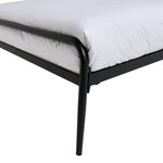Kanso Double Metal Bed Frame - Black | Industrial Bedroom Vibe