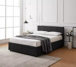 Home Lavendon 4 Drawer Kingsize Bed Frame - Black ( B Grade )