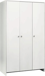Home Seville 3 Door Wardrobe - White | White bedroom wardrobe