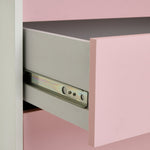 Home Kids Malibu 2 Door 4 Drawer Wardrobe - Pink | Childrens Bedroom Storage