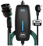 Masterplug 10m Mode 2 EV Charging Cable with 13A 3-Pin Plug