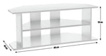 Habitat Corner TV Unit - Black