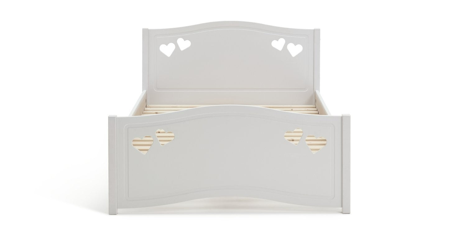 Mia Single Bed With Drawer White | Space Saving Sleep Solution