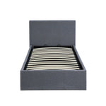 Heathdon Single End Lift Ottoman Bed - Grey