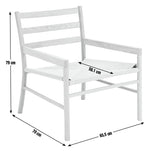 Habitat Laurie Solid Oak Lounge Chair - Natural ( S )