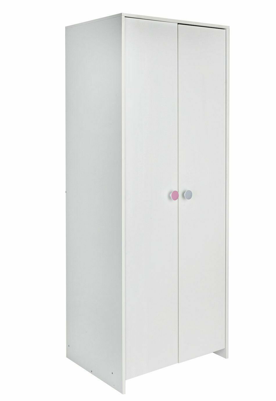 Habitat Juno 2 Door Wardrobe - White ( B Grade 54801 - 54802 )