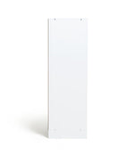 Malibu Short Wood Effect Bookcase - White