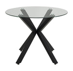 Home Alice 4 Seater Dining Table - Black | Minimal Dining Layout