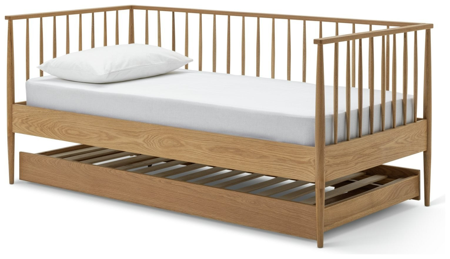 Chiltern Trundle Day Bed - Oak | Multi-functional Guest Setup