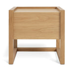 60 Hana 1 Drawer Bedside Table - Oak | Compact Storage Solution