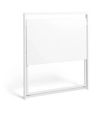 Compact Folding Office Desk White | Foldable Computer Work Table Furniture